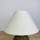 Lampe boule rotin années 60, vintage