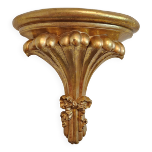 Vergoldée console murale