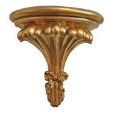 vergoldée console murale support mural étagère décorative rococo Louis XV, 1970