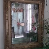 Miroir ancien 55 x 43cm