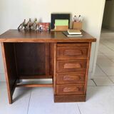 Restored 1950 school desk