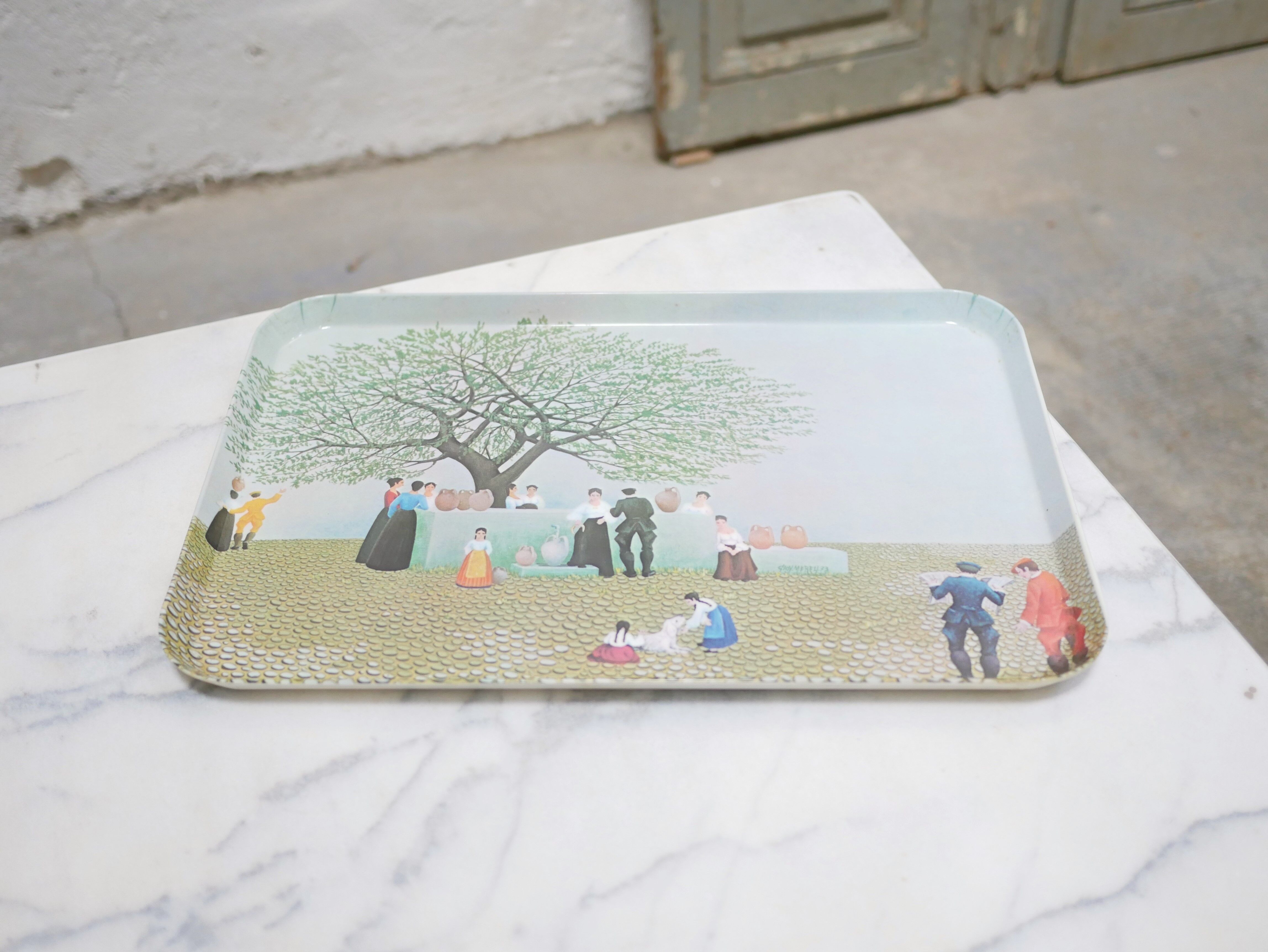 Vintage tray, Italy