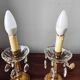 Paire de lampes classique vintage 1950