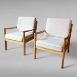 Loungesessel by Ole Wanscher for P. Jeppesen, Set of 2