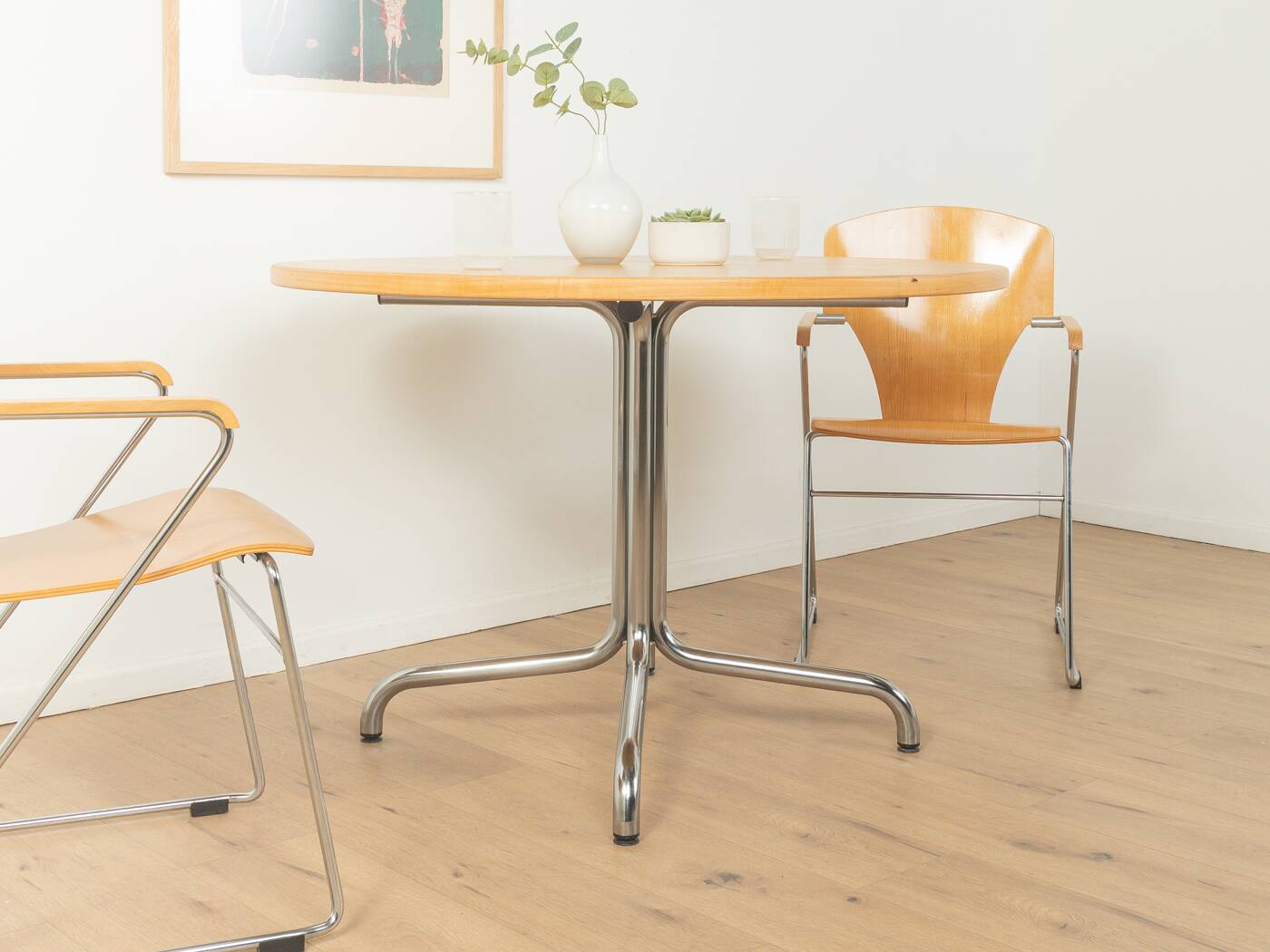 Table à manger classique de Thonet des années 1960