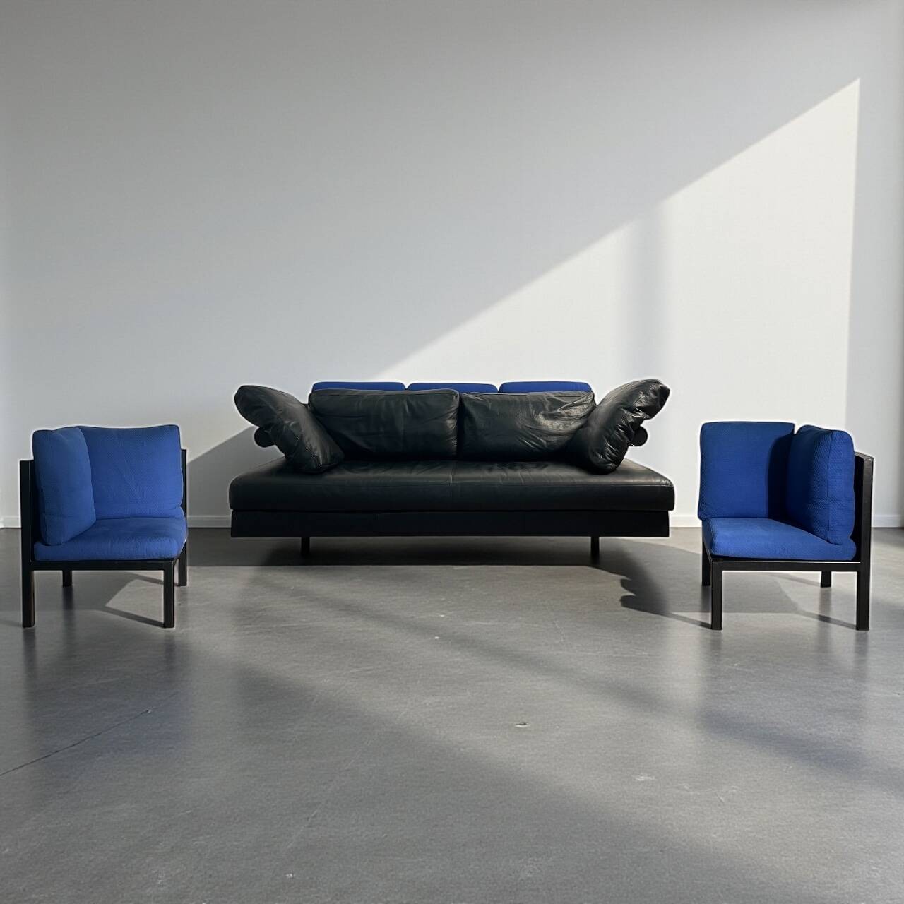 Sity sofa & Baisity armchair pair by Antonio Citterio for B&B.