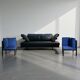 Sity sofa & Baisity armchair pair by Antonio Citterio for B&B.