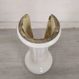 Porcelain sink washbasin on foot