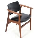 Mid Century Danish Modern teak armchair in the style of Arne Vodder