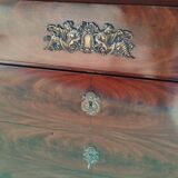 Commode ancienne Empire, plateau en marbre
