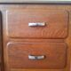 Buffet mado bas en chêne vintage
