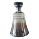Art Deco smoked glass carafe