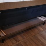 Sofa sofa daybed convertible 60 years 70 khaki