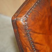 Chaise de bureau pivotante Mid Century Modern De Sede DS35 cuir
