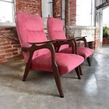 2 vintage armchairs