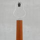 Lampadaire Art déco français chêne