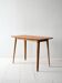 Table basse scandinave en teck et hêtre des années 1960