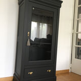 Black restyled vintage bookcase