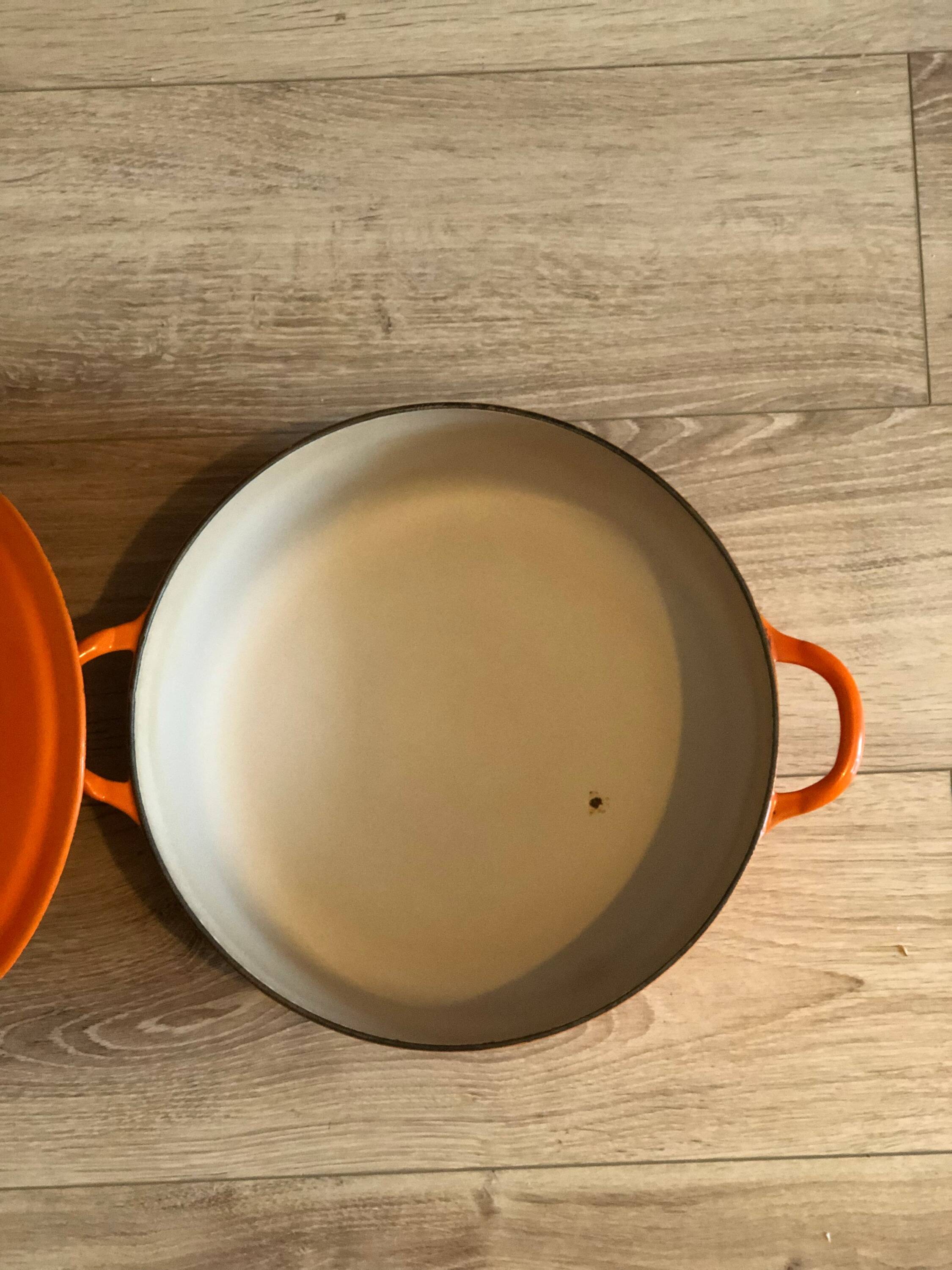 Le Creuset casserole from the 60s