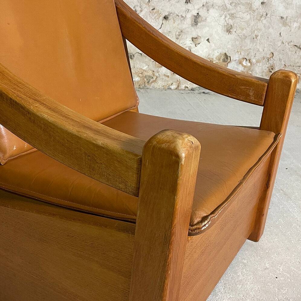 Brutalist armchairs