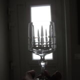 12 crystal wine glasses