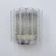 Mid-century glass tube Doria Leuchten wall lamp / sconce, 1970s