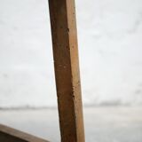 Vintage wooden workshop stool