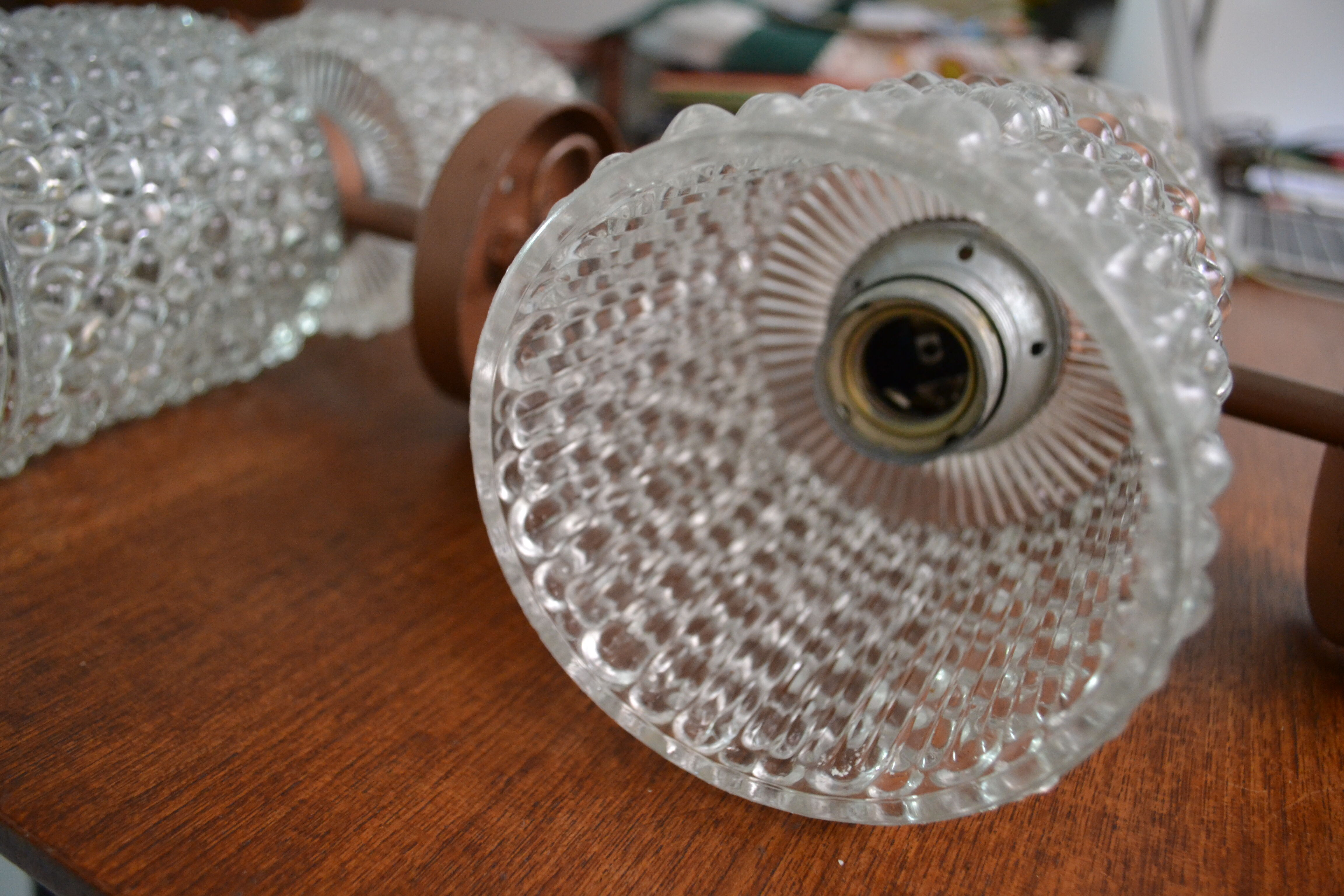 J.W Bosman's 60s Raak Pair of wall light