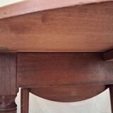 Solid mahogany dining table
