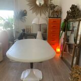 Table basse pied tulipe Gautier vintage