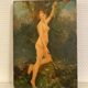 Small oil on panel, Diana 19th century