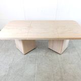 Vintage marble dining table, 1970s