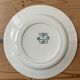 Set of 6 mismatched antique dinner plates