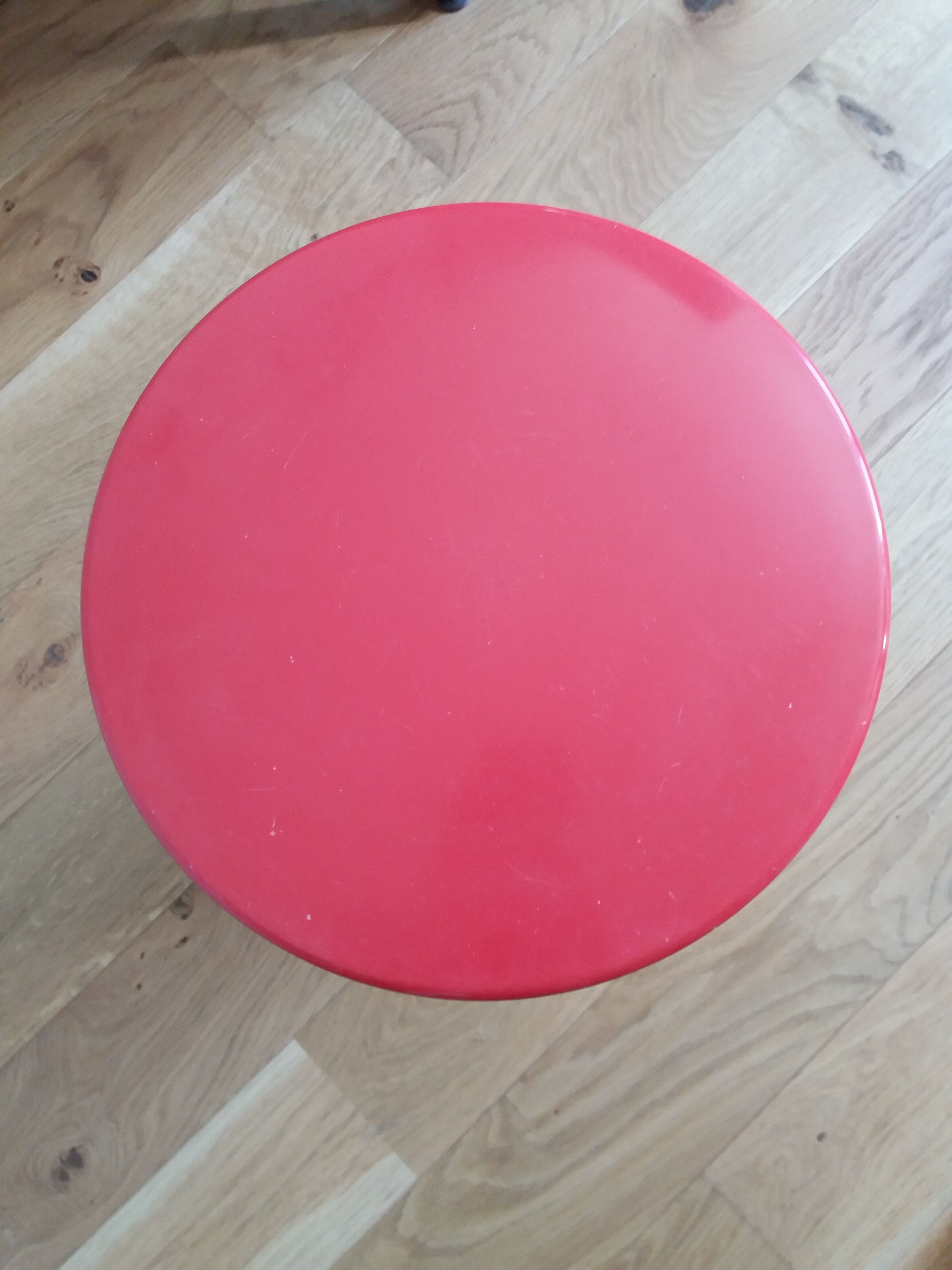 Tabouret Tam Tam diabolo rouge