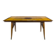 Polyester varnished table from the 1960s.