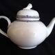 Coffee/tea service for 12 people in fine English porcelain, MAYA pattern