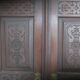 Armoire de ferme en chêne sculpté antique, 1780