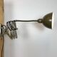 Green Industrial Military Gooseneck Scissor Wall Lamp from Elektroinstala,