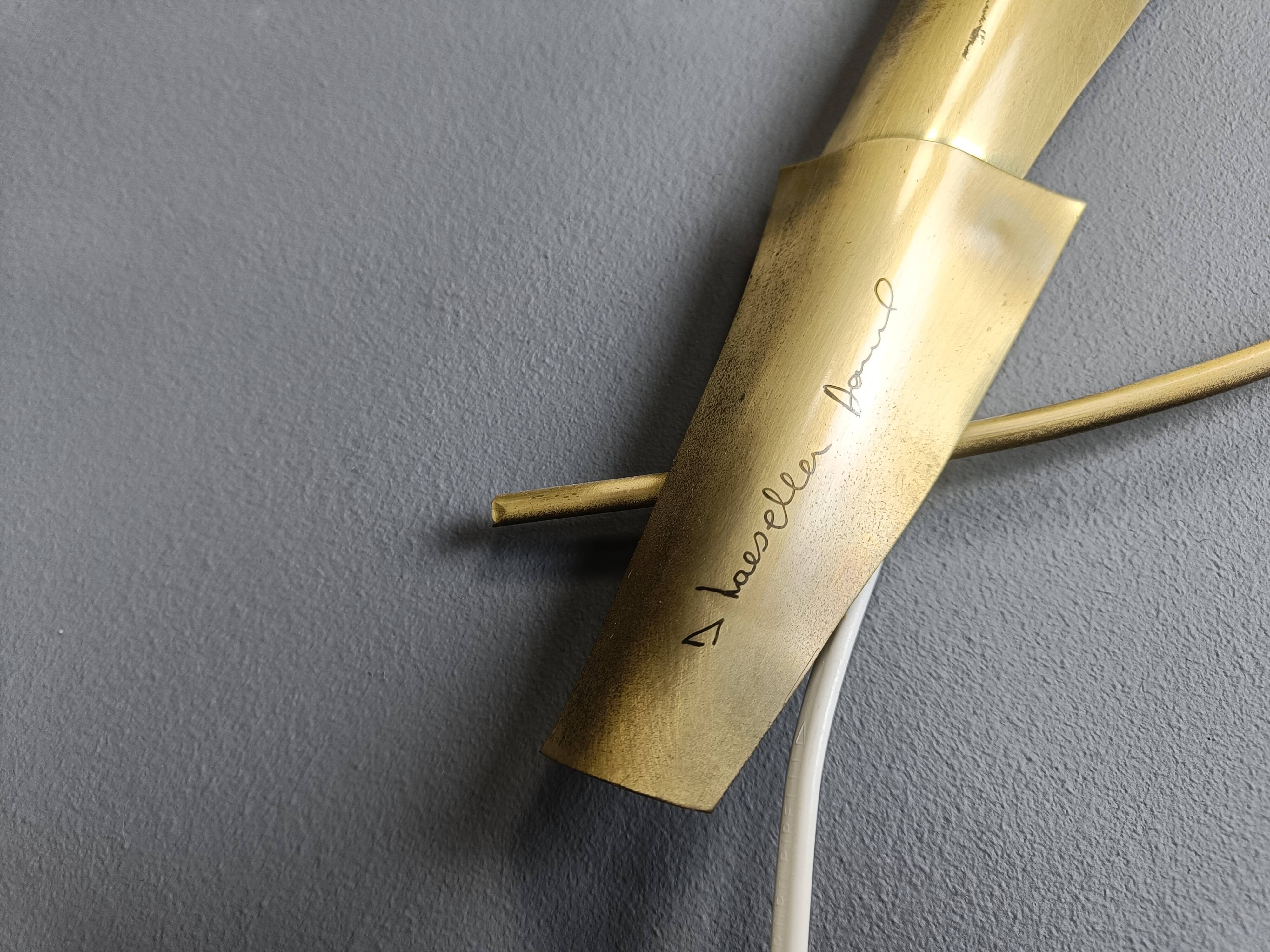 Applique palmier de Daniel D'Haeseleer, années 1970