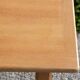 Table basse vintage en chêne style table de ferme – bois naturel – 103 cm