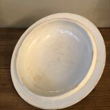 Soup pot in antique earthenware