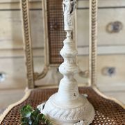 Bougeoir en bronze régule 19eme siècle