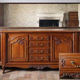Sideboard / buffet in solid cherry wood – custom-made production