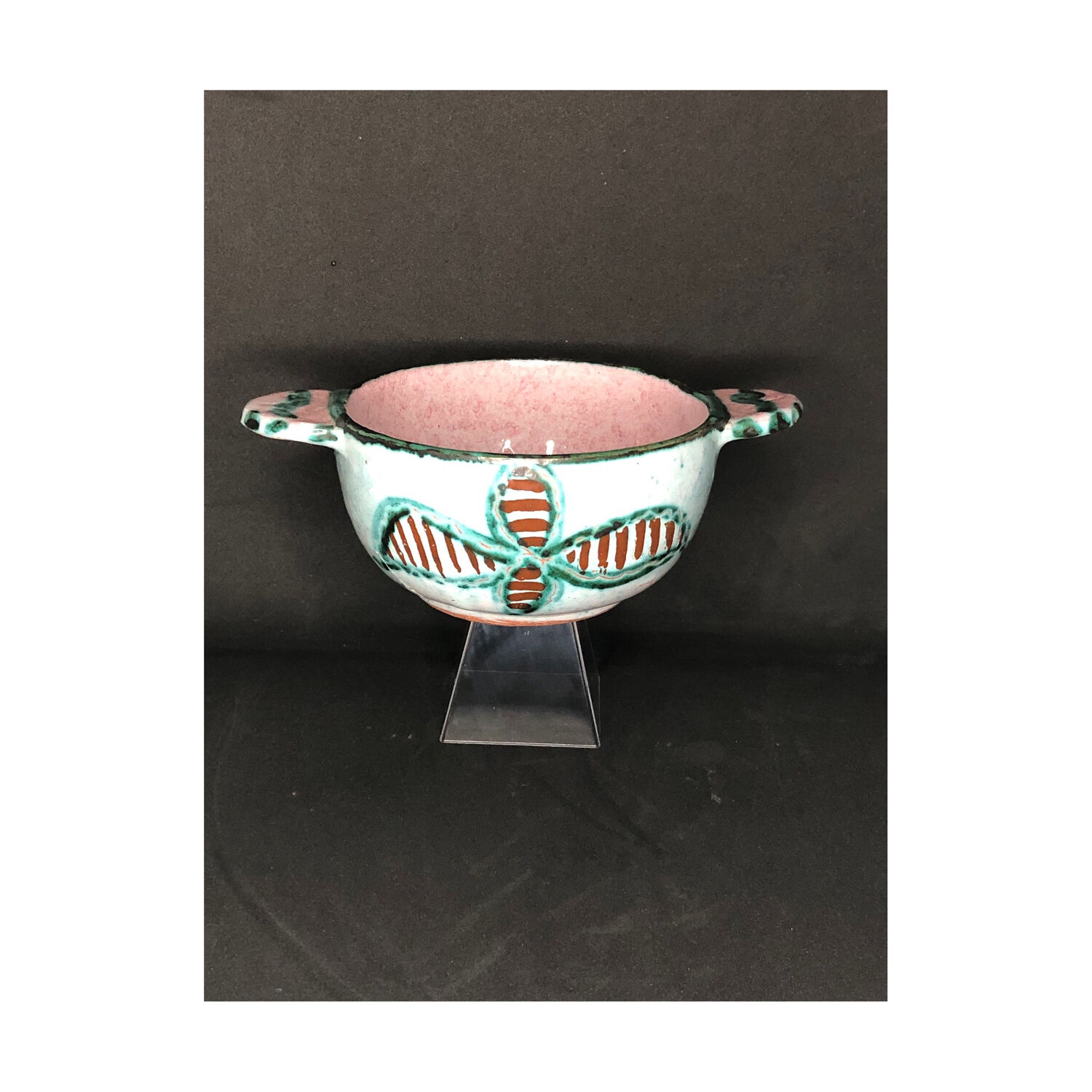 Ceramic bowl by Vallauris H. Pittari