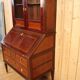 Scriban Bookcase In Solid Mahogany, 18th Century, Louis XVI, Port Furniture