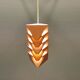 Hanging lamp, designed by the famous Louis Weisdorf, for Danish Lyfa in 1970, model EKKO