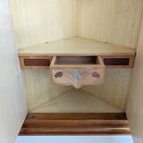 Wall cabinet with inlays, corner cabinet