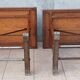 Paire de tables bistrot