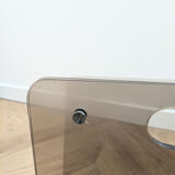 Vintage plexiglass magazine rack