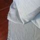 Blue vintage striped fabric